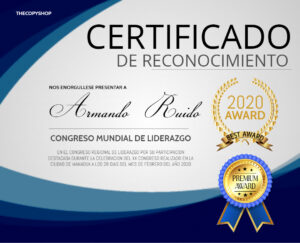thecopyshop certificado de participacion